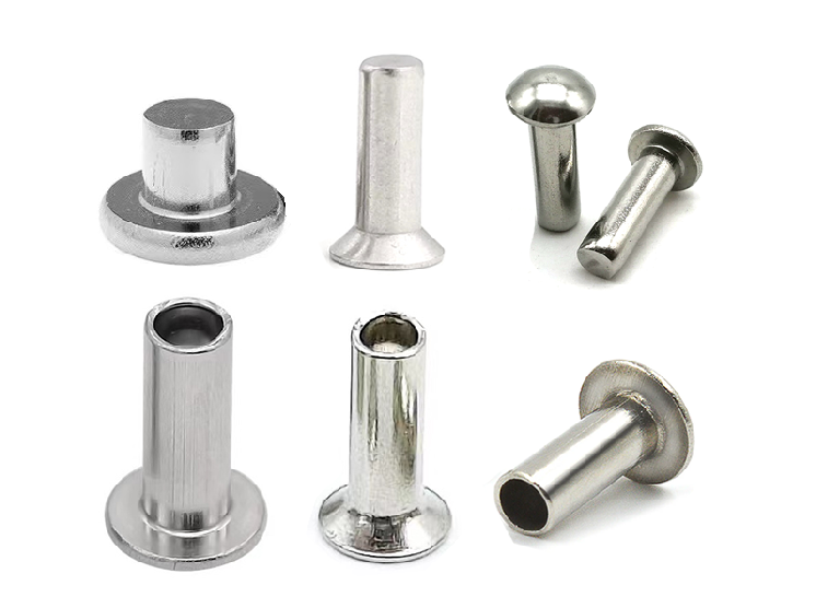 リベットのさまざまな素材