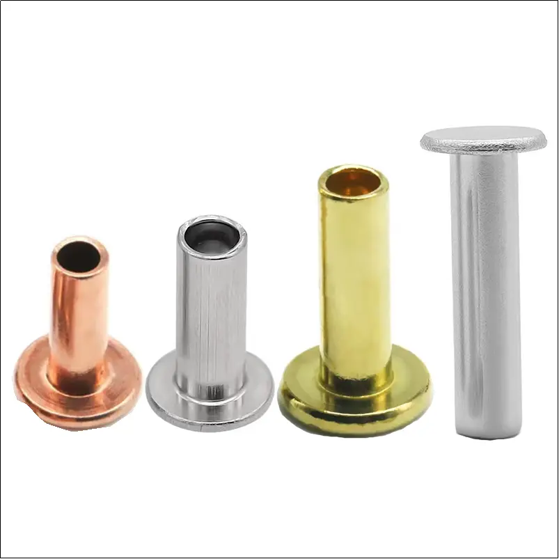 平頭リベット: クリーンなファスナー