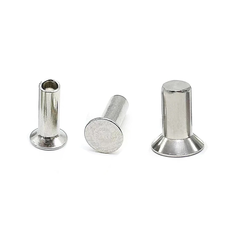 皿頭半中空リベット