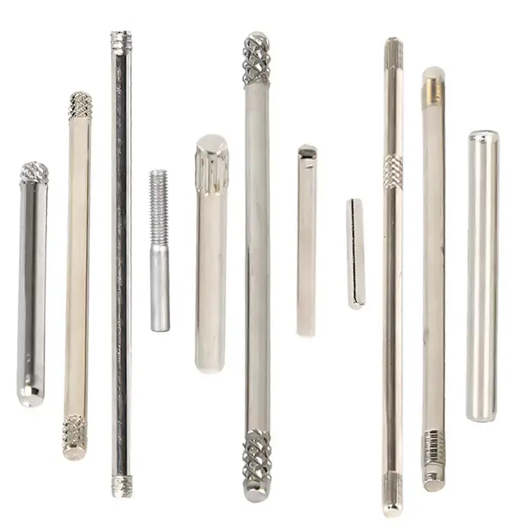 スチール製のナーレルシャフトとピン